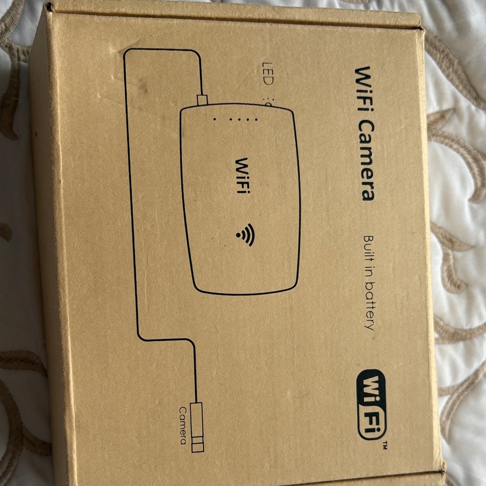WiFi Wireless Camera - Black
